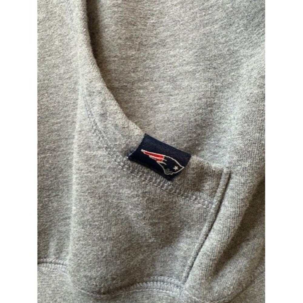 NFL Team Apparel Patriots Full-Zip Jacket Navy & Gray Mens‎ Size L - Picture 5 of 5